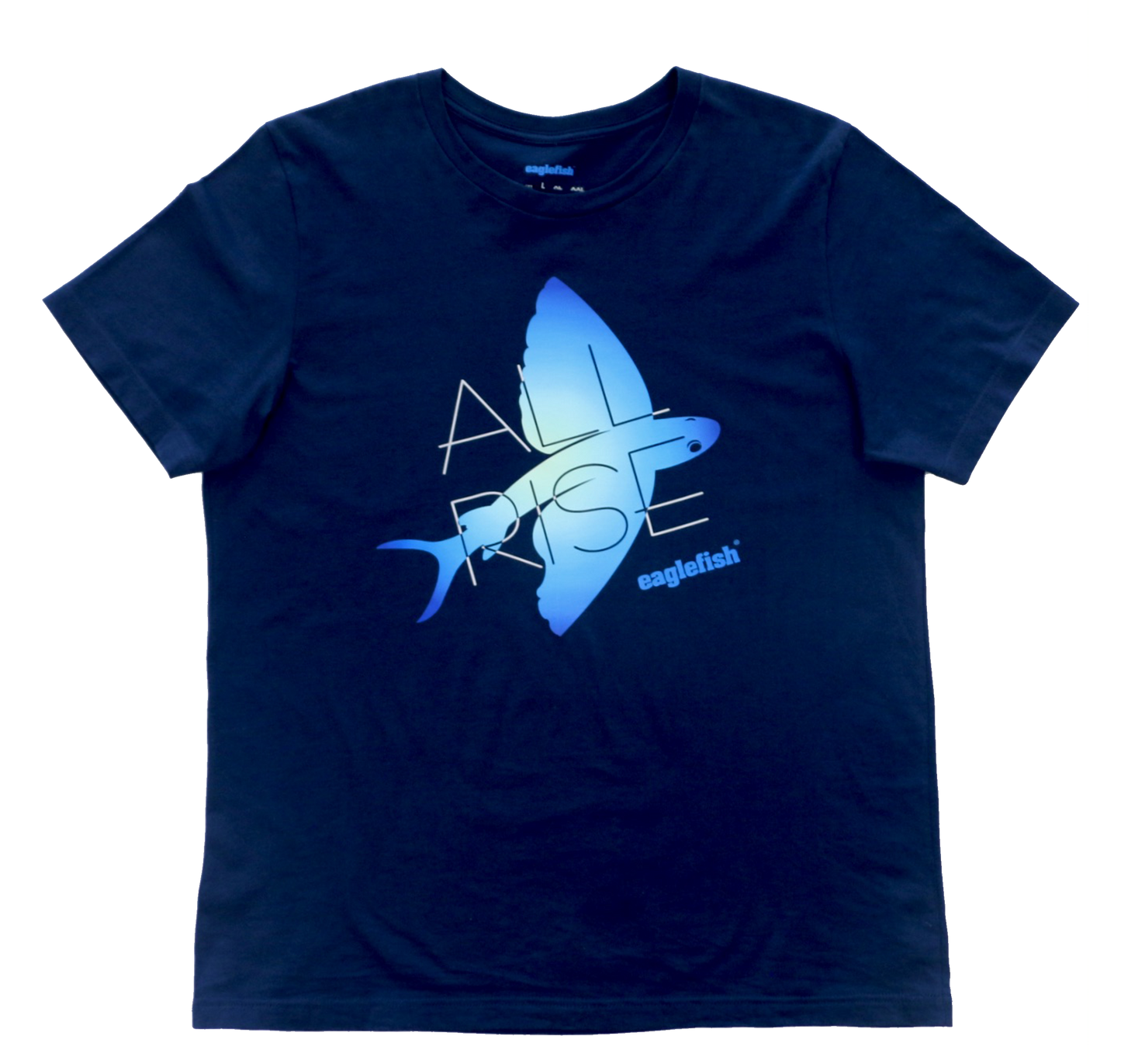 ARO Short Sleeve T-Shirts: Morning/Navy