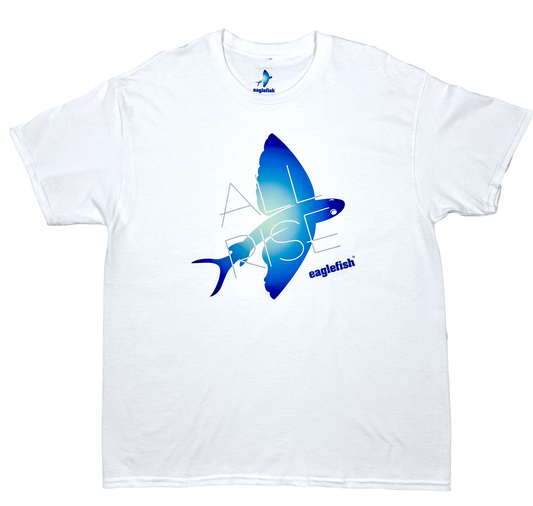 ARO Short Sleeve T-Shirts: Morning/White