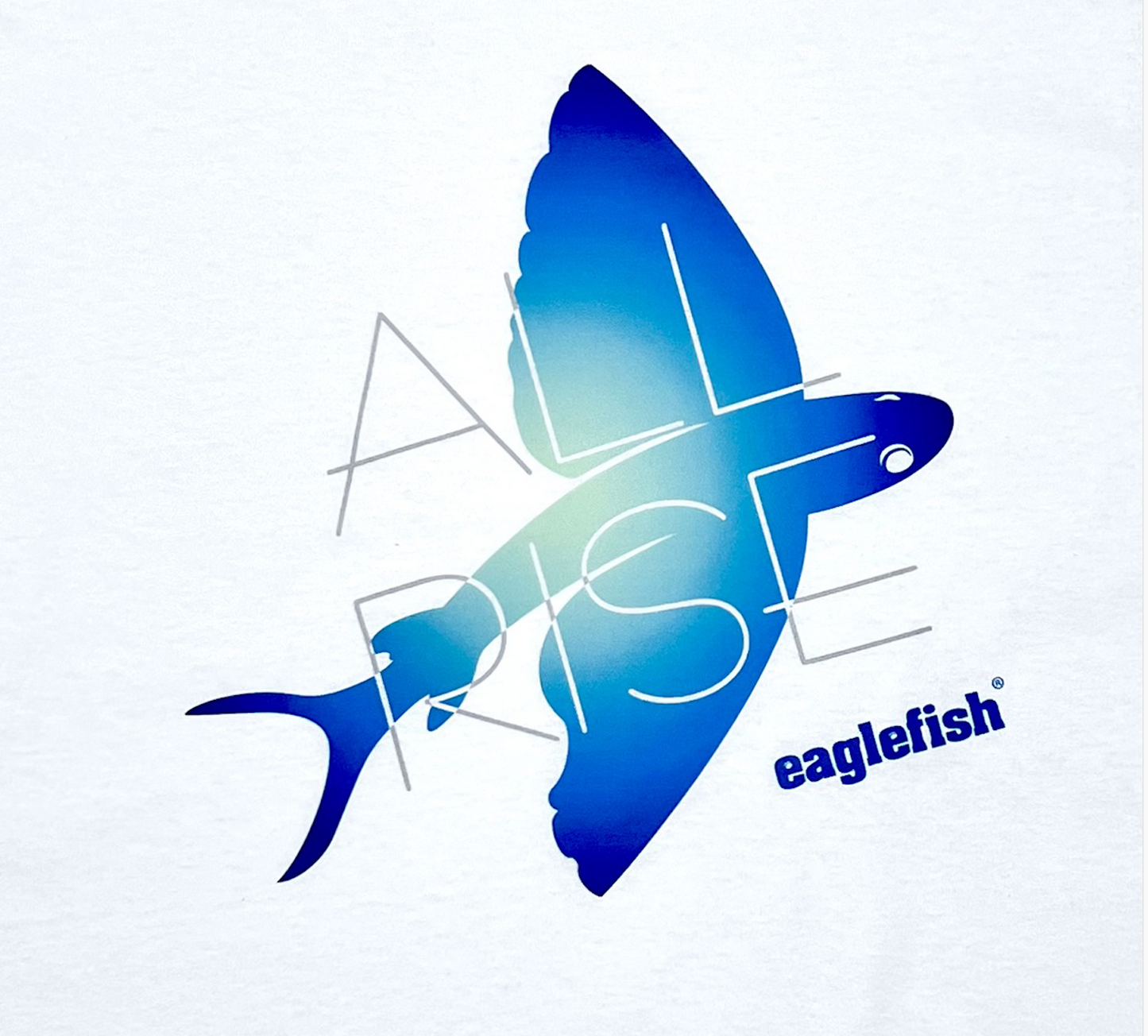 ARO Short Sleeve T-Shirts: Morning/White