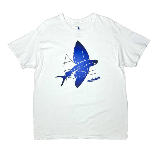 ARO Short Sleeve T-Shirts: Night/White